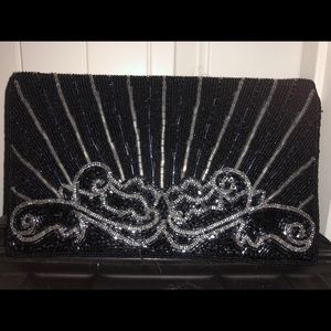 Beaded evening bag